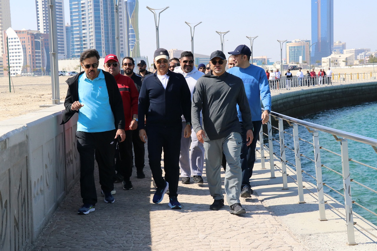 شئون الجنسية والجوازات والإقامة تشارك في فعاليات يوم البحرين الرياضي<